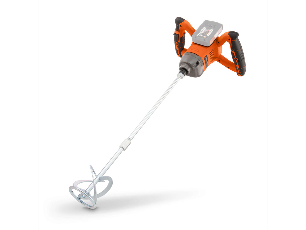 Powerplus Dual Power POWDP7080 beton- en verfmixer 20V Li-Ion zonder accu