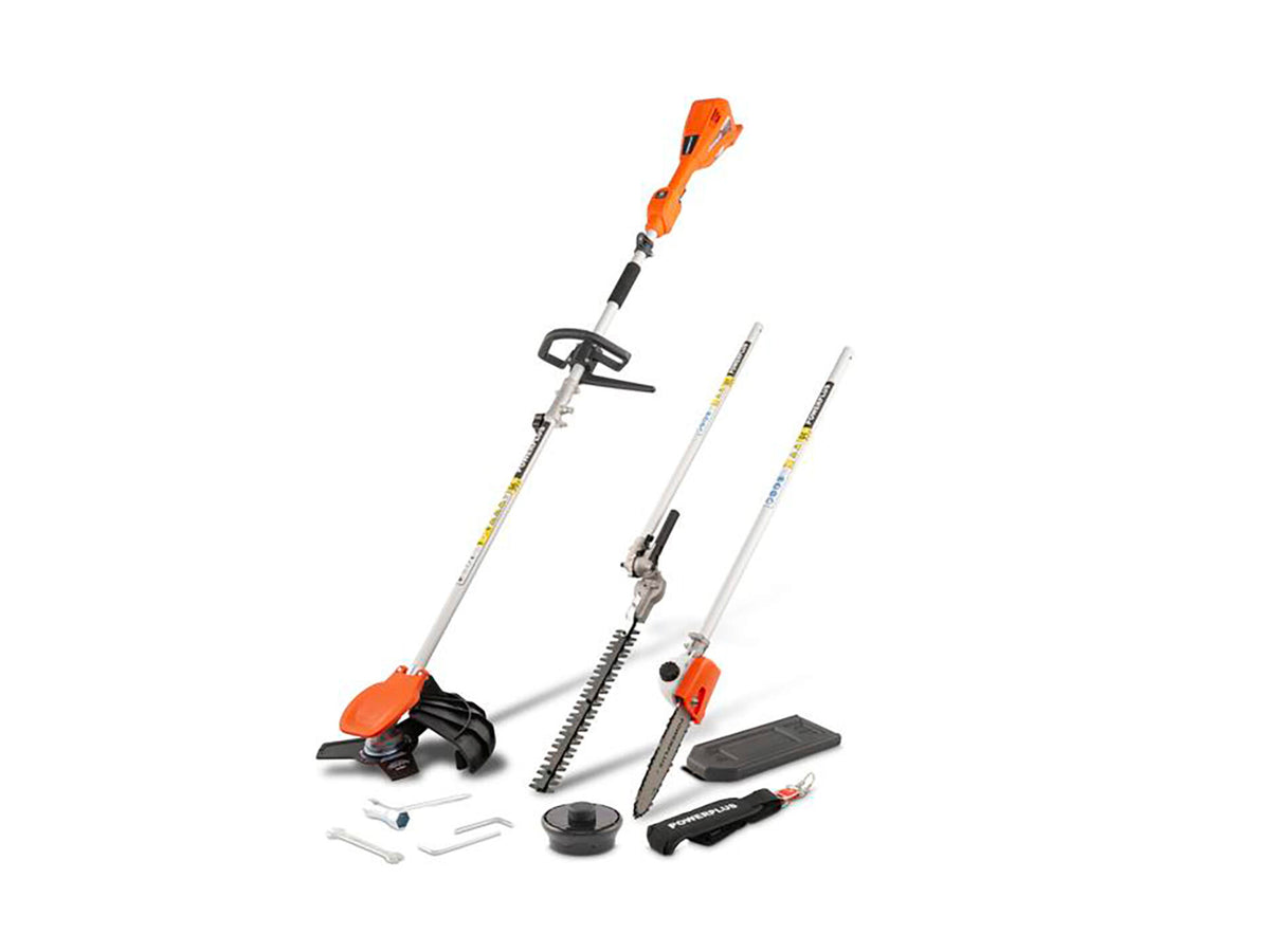 Powerplus Dual Power POWDPG75530 4-in-1 accu tuin multitool 40V Li-Ion zonder accu