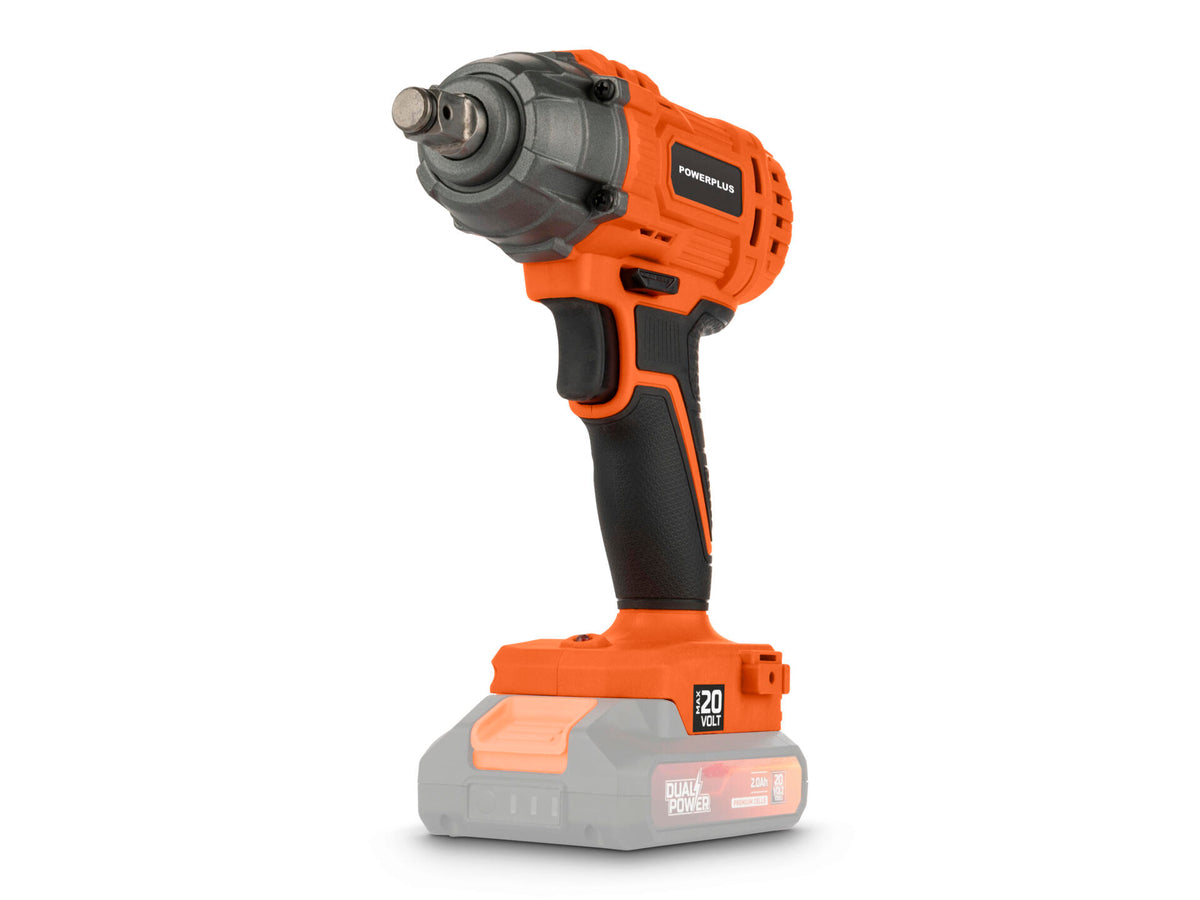 Powerplus Dual Power POWDPO2100 accu slagmoersleutel 20V Li-Ion zonder accu