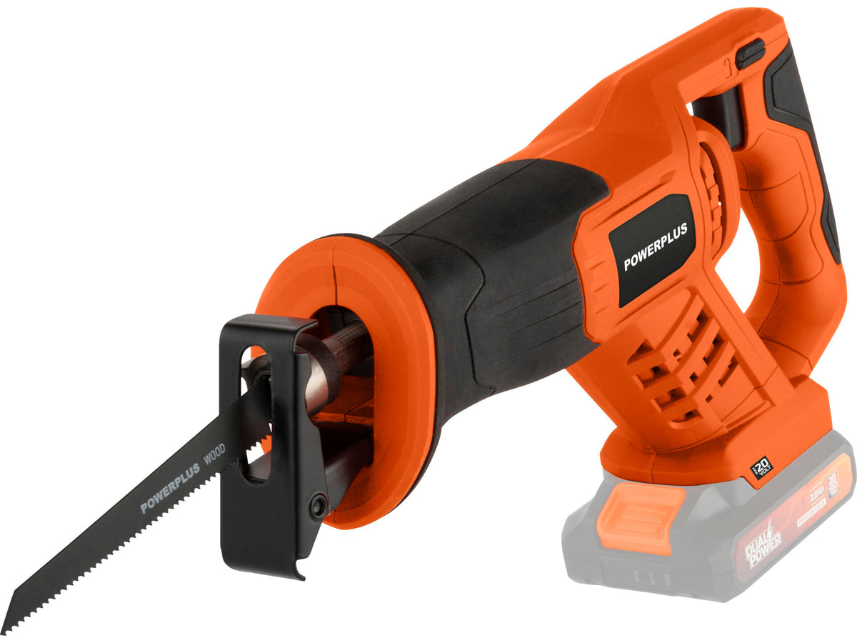 Powerplus Dual Power POWDPO3500 accu reciprozaag 20V Li-Ion zonder accu