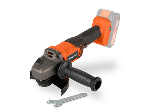 Powerplus Dual Power POWDPO5000 accu haakse slijper 20V Li-Ion 125mm zonder accu
