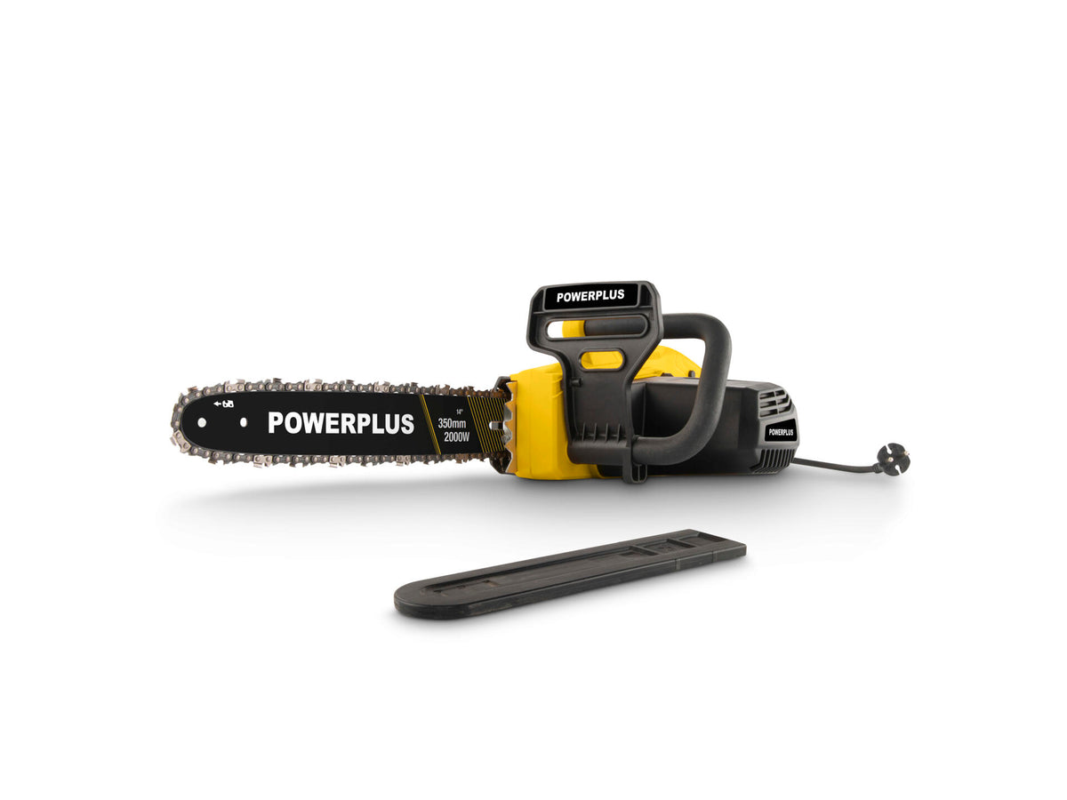 Powerplus POWEG10020 elektrische kettingzaag 2000W 350mm
