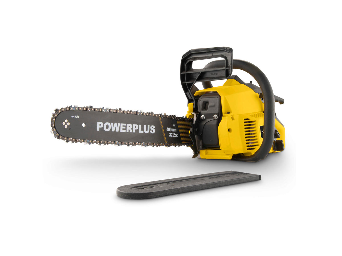 Powerplus POWEG10243 benzine kettingzaag 37cc 400mm
