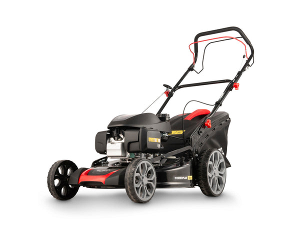 Powerplus POWPG60350 benzine grasmaaier zelftrekkend 202cc 56cm