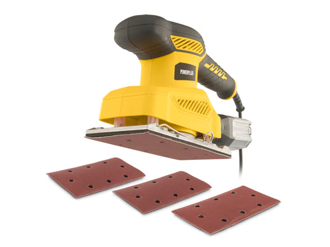 Powerplus POWX04010 vlakschuurmachine 260W + 6 accessoires