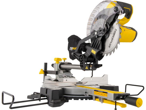 Powerplus POWX075710S telescopische verstekzaag 1600W 210mm