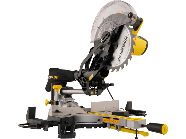 Powerplus POWX075730S telescopische verstekzaag 2100W 254mm
