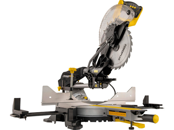 Powerplus POWX075740DB telescopische dubbele verstekzaag 2200W 254mm