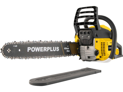 Powerplus POWXG10246 benzine kettingzaag 45cc 450mm
