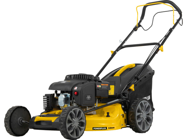 Powerplus POWXG60251 benzine grasmaaier zelftrekkend 200cc 53cm