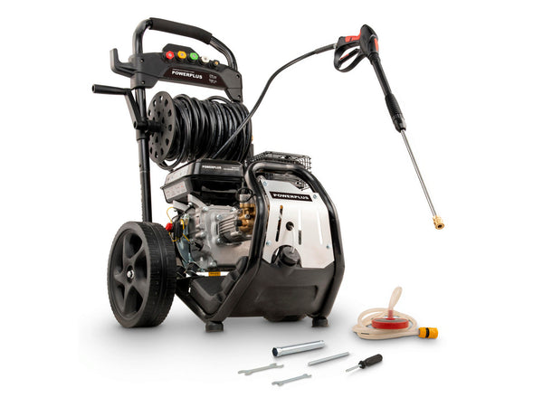 Powerplus POWXG9100 benzine hogedrukreiniger 210cc
