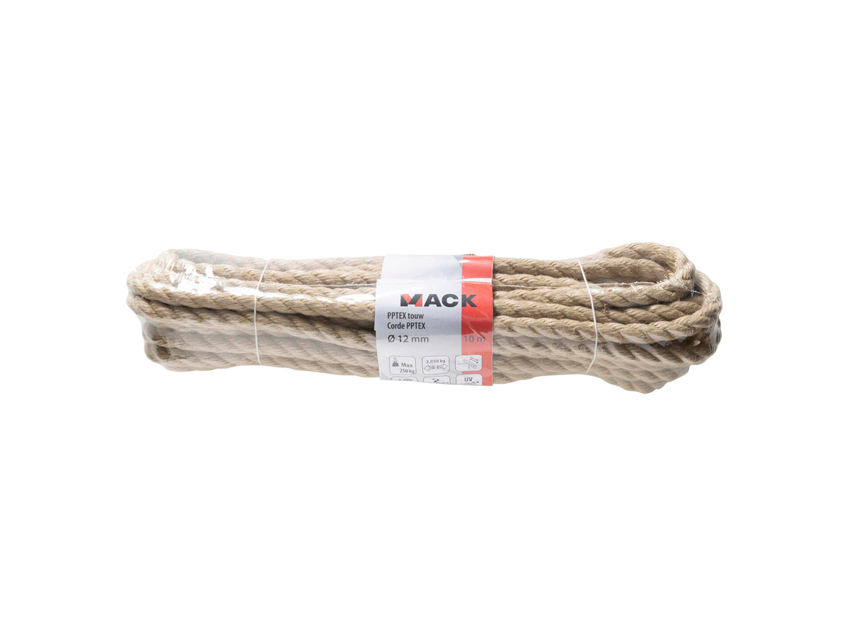 Mack PPTEX paktouw 12mm 10m vlas