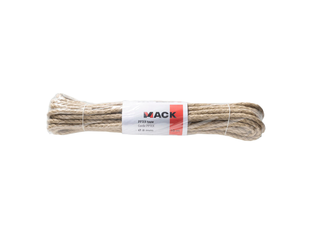 Mack PPTEX paktouw 8mm 10m vlas