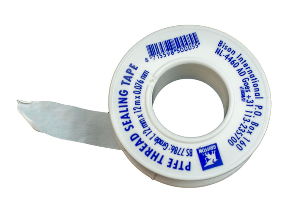 Bison bande d'étanchéité PTFE 12mm