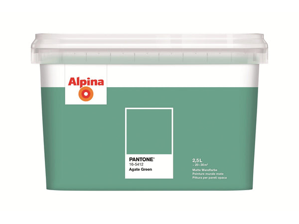 Alpina Pantone muurverf Agate Green 2,5l