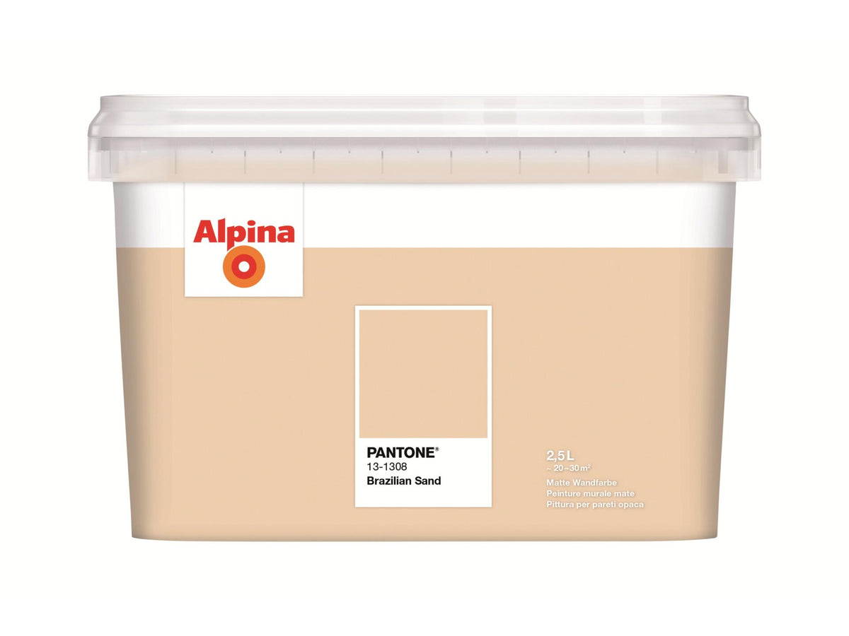 Alpina Pantone muurverf Brazilian Sand 2,5l