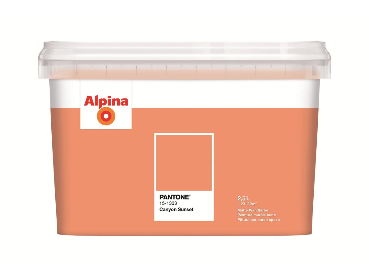 Alpina Pantone muurverf Canyon Sunset 2,5l