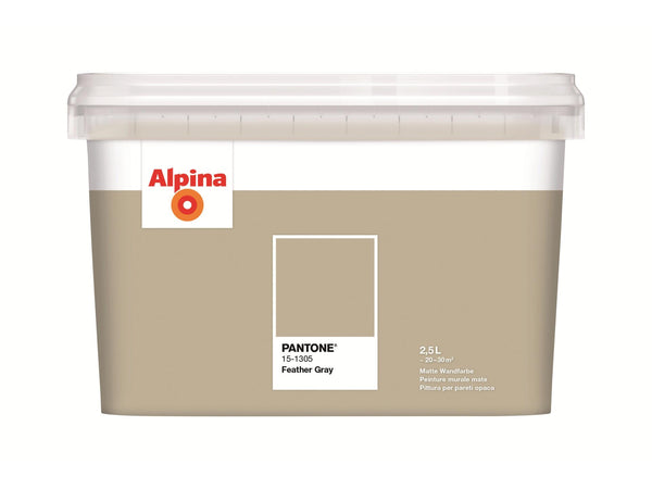 Alpina Pantone muurverf Feather Gray 2,5l