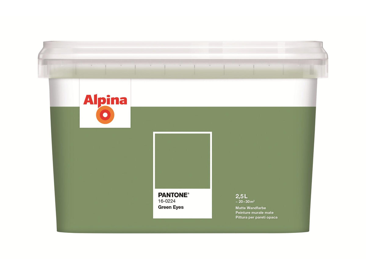 Alpina Pantone muurverf Green Eyes 2,5l