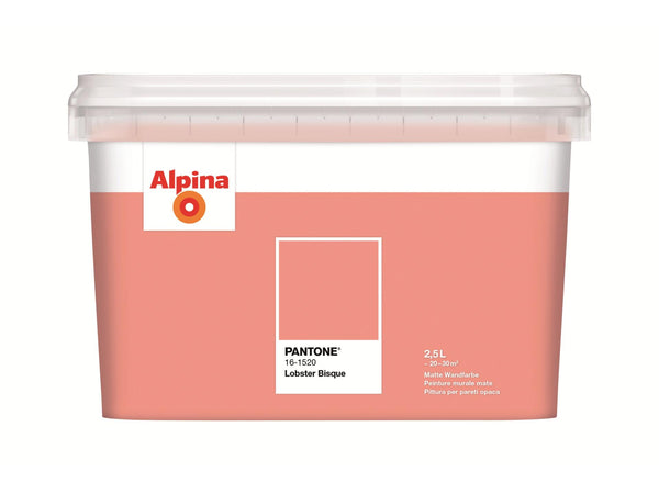 Alpina Pantone muurverf Lobster Bisque 2,5l