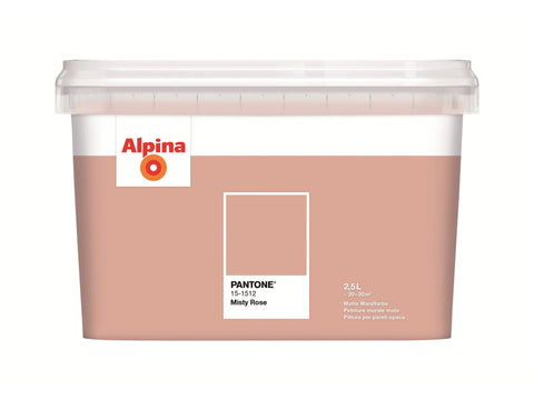 Alpina Pantone muurverf Misty Rose 2,5l