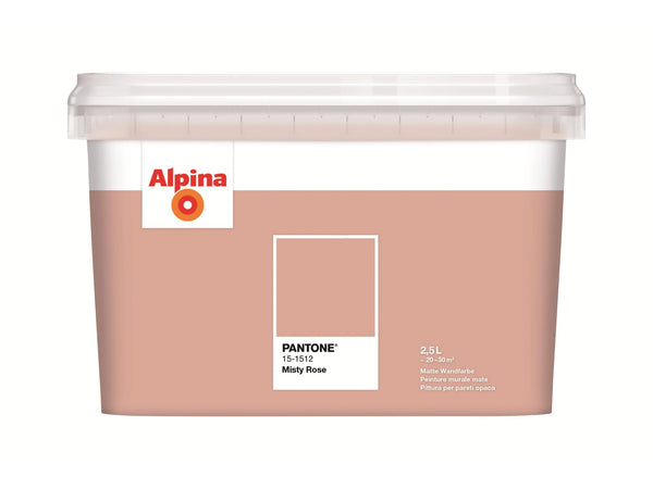 Alpina Pantone muurverf Misty Rose 2,5l