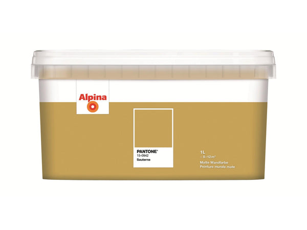 Alpina Pantone muurverf Sauterne 1l