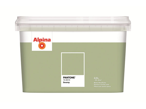 Alpina Pantone muurverf Swamp 2,5l