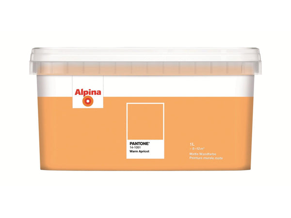 Alpina Pantone peinture murale Warm ricot 1l