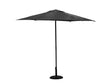 Parasol Soya 2,7m donker grijs