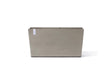 Ecopots Paris Wheels jardinière roulettes 100x40 cm taupe