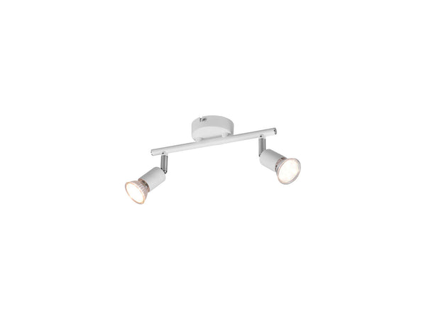 Trio Paris barre de spots GU10 max. 2x35 w blanc
