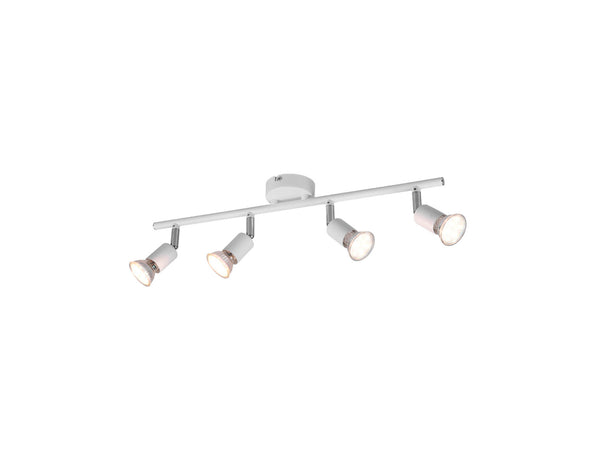 Trio Paris barre de spots GU10 max. 4x35 W blanc