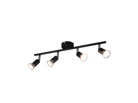Trio Paris balkspot GU10 max. 4x35 W zwart