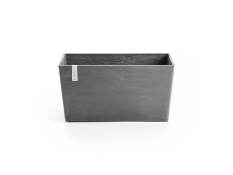 Ecopots Paris bloembak 80x35x40 cm grijs