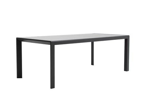 Parma tuintafel 205x100 cm grijs