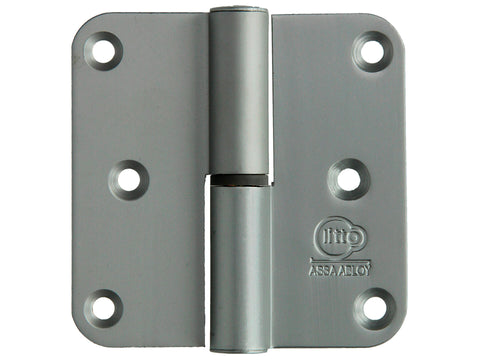 Yale Paumel 8x8 cm aluminium rechts