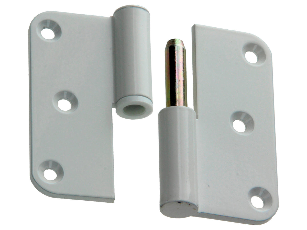 Yale Paumel met afgeronde hoeken 8x8 cm rechts wit
