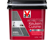 V33 Perfection renovatieverf keuken zijdeglans 0,75l antraciet
