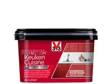V33 Perfection renovatieverf keuken zijdeglans 2l exquiserood