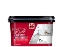 V33 Perfection renovatieverf keuken zijdeglans 2l wit