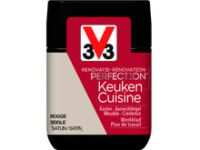 V33 Perfection tester renovatieverf keuken zijdeglans 75ml rogge