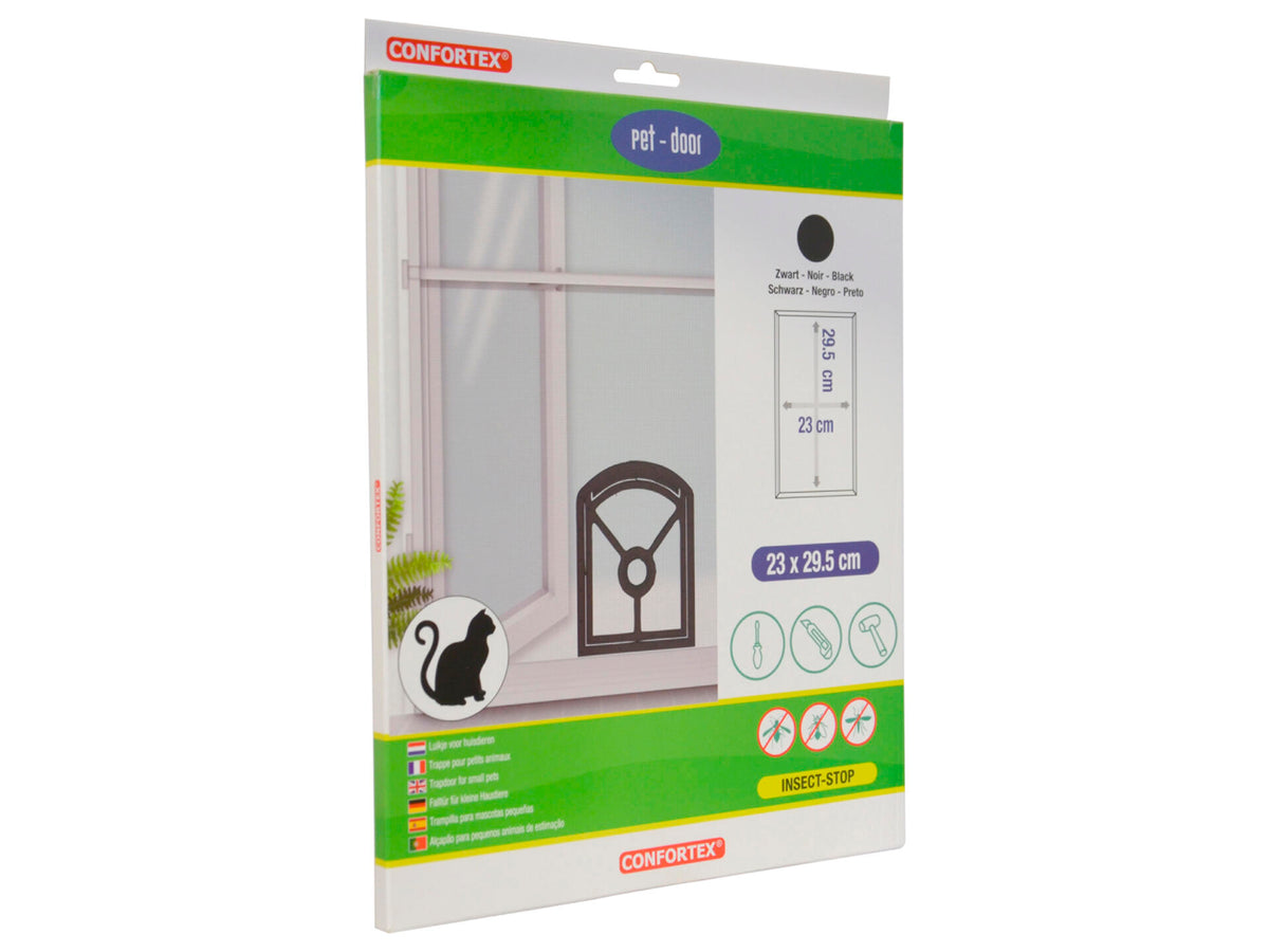 Confortex Pet Door vliegendeur kattenluik 23x29,5 cm