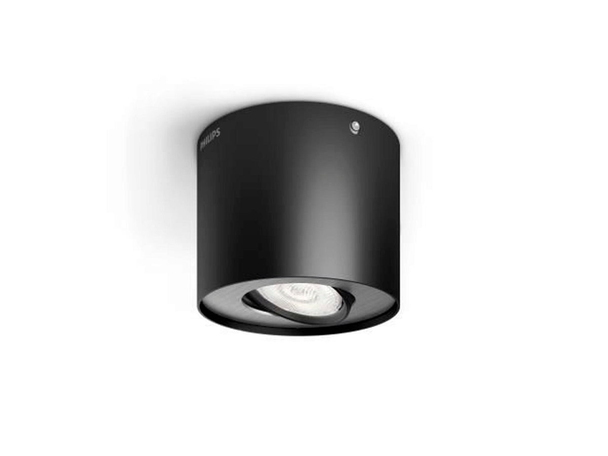 Philips Phase LED plafondspot 4,5W zwart