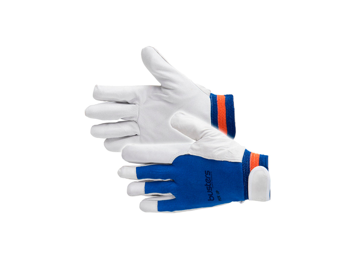Busters Pick Up werkhandschoenen XL leer blauw