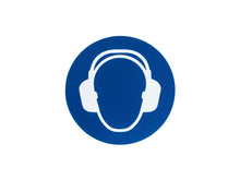 Pictogram gehoorbescherming verplicht 18cm
