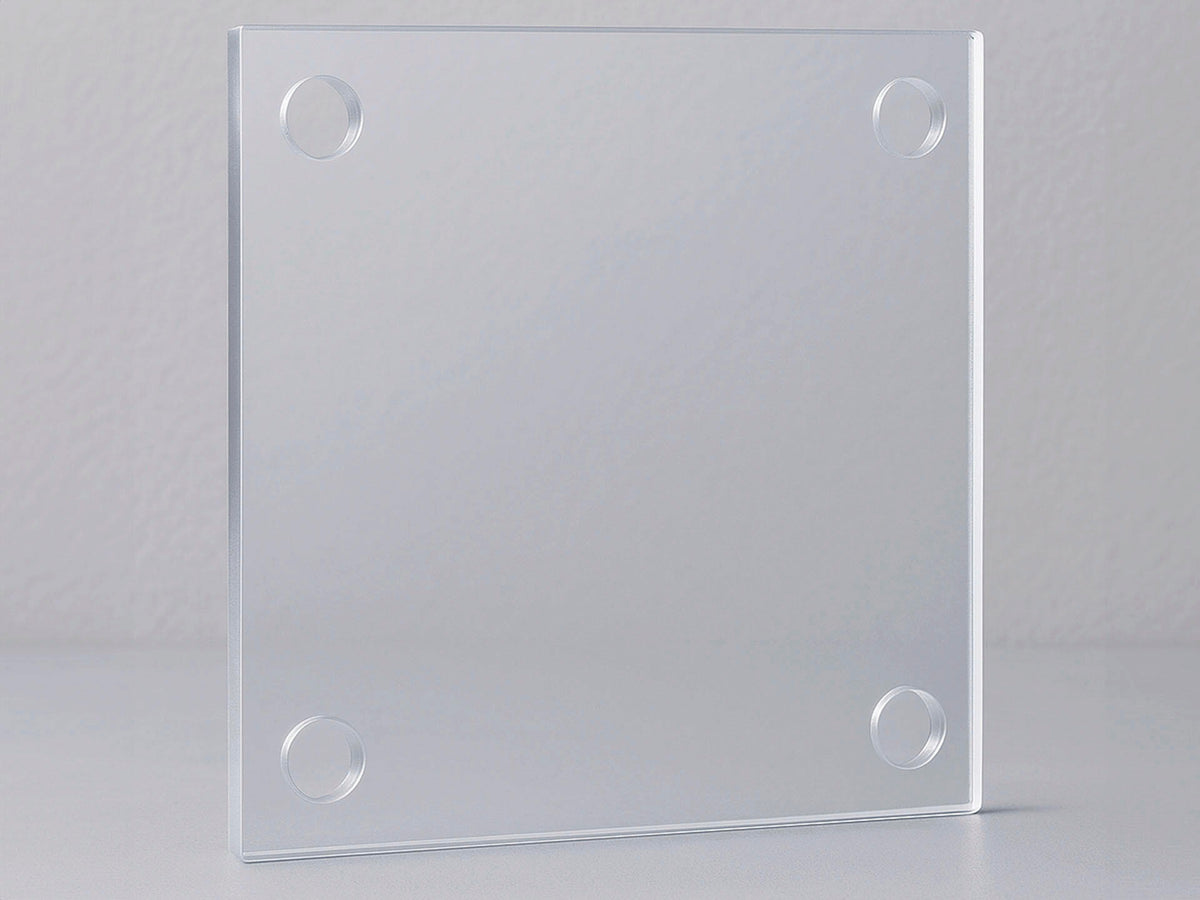 Pictogram plexiglas look vierkant