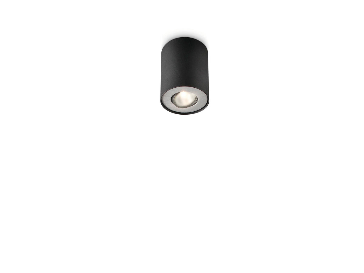 Philips Pillar wandspot GU10 max. 35W dimbaar zwart