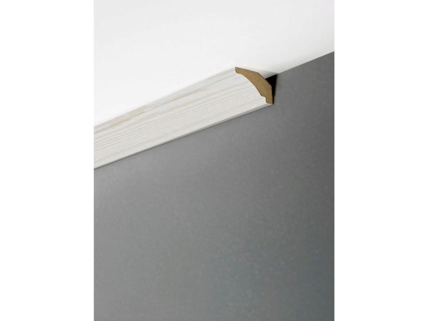 Maestro Moulure de plafond 35x22 mm 270cm calm ivory ash 2 pièces