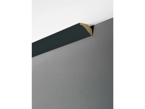 Maestro Plafondlijst 35x22 mm 270cm eclectic matte black 2 stuks